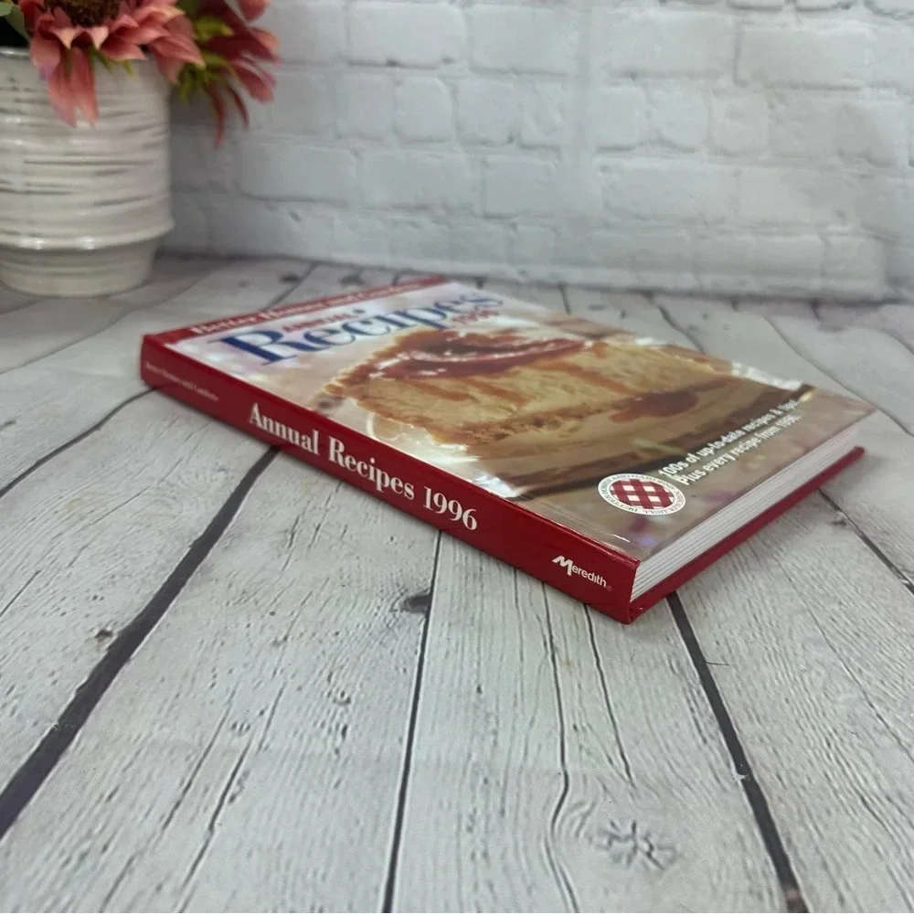 vintage better homes & gardens annual recipes cookbook 1996
